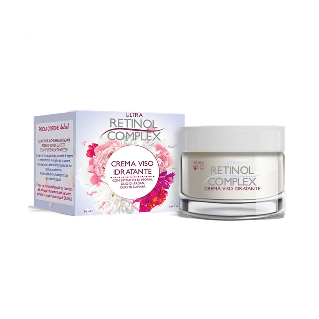 CREMA VISO IDRATANTE - Con olio argan e vitamina E