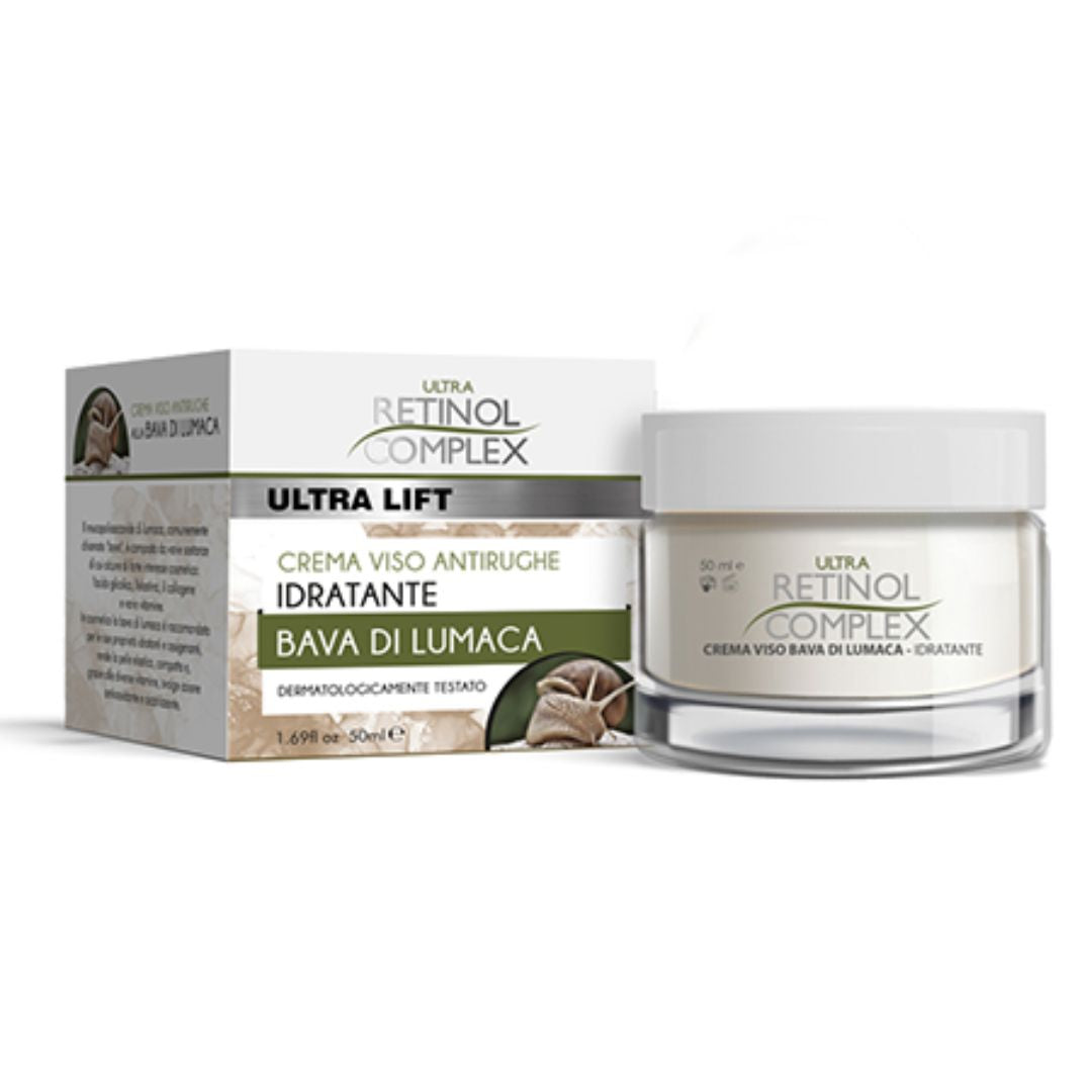 CREMA VISO ANTIRUGHE IDRATANTE - Bava di lumaca