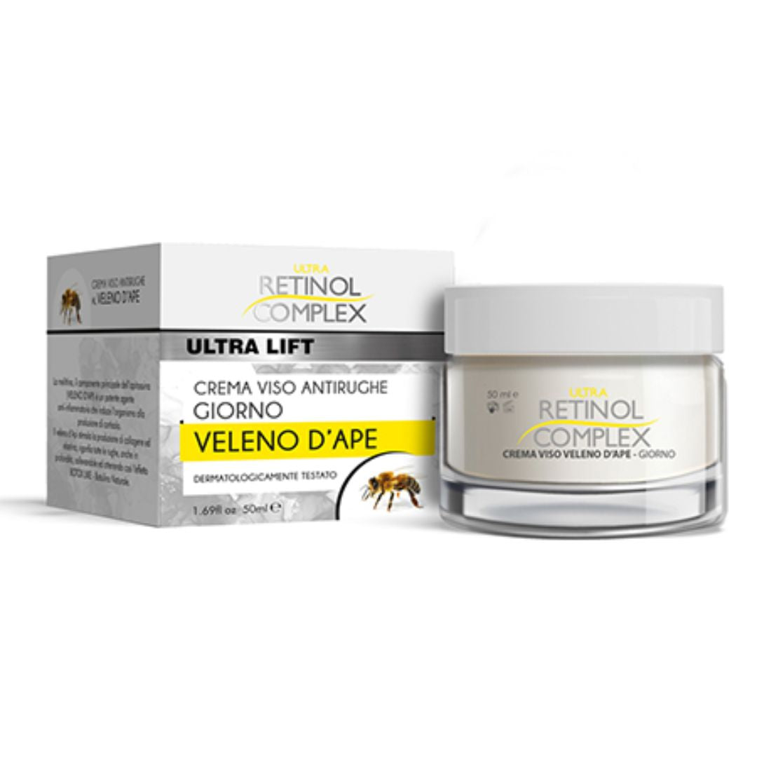 CREMA VISO ANTIRUGHE GIORNO - Veleno d'ape
