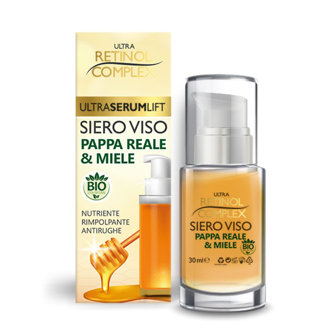 SIERO VISO ANTIRUGHE - Pappa reale e miele