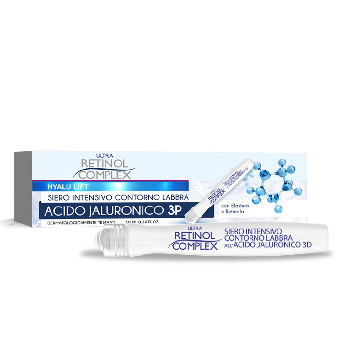 Siero intensivo labbra acido jaluronico 10ml ROLL ON