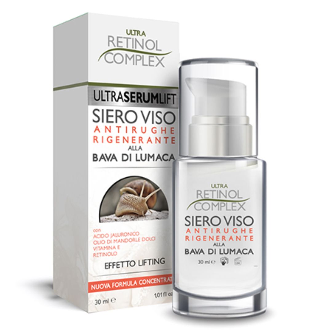 SIERO VISO ALLA BAVA DI LUMACA - effetto lifting