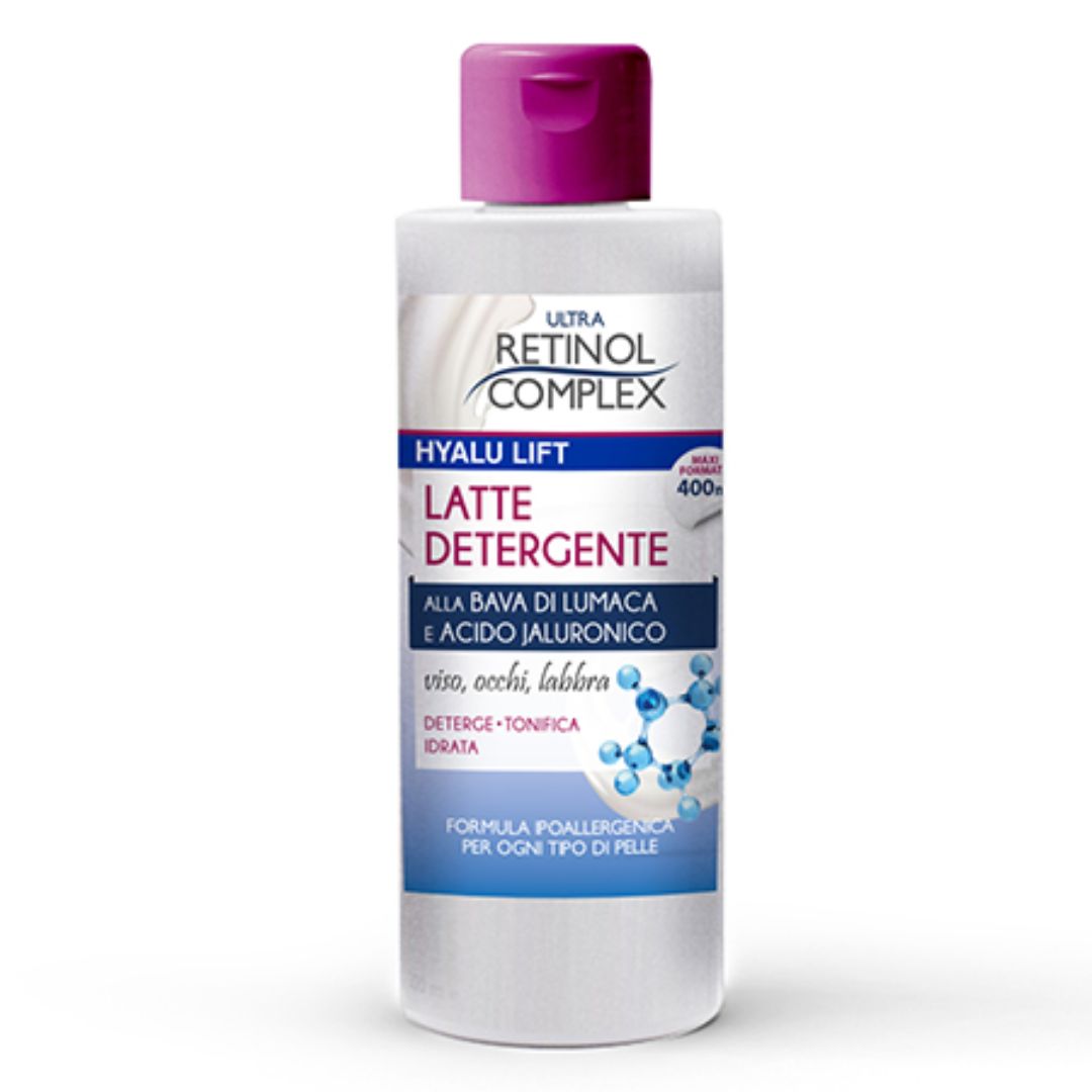 LATTE DETERGENTE BAVA DI LUMACA E ACIDO JALURONICO 400ml