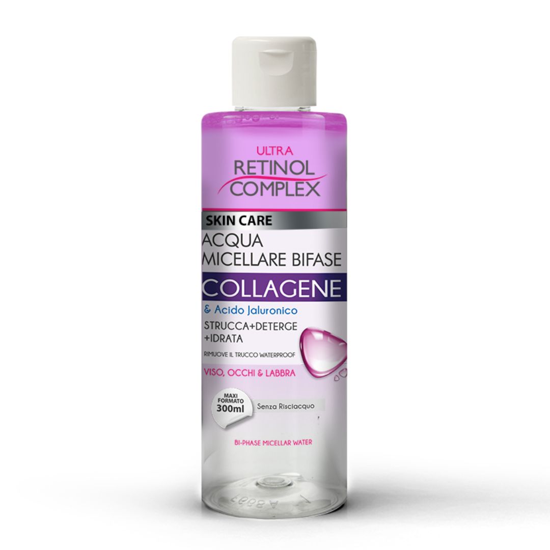 ACQUA MICELLARE BIFASE CON COLLAGENE 300ml