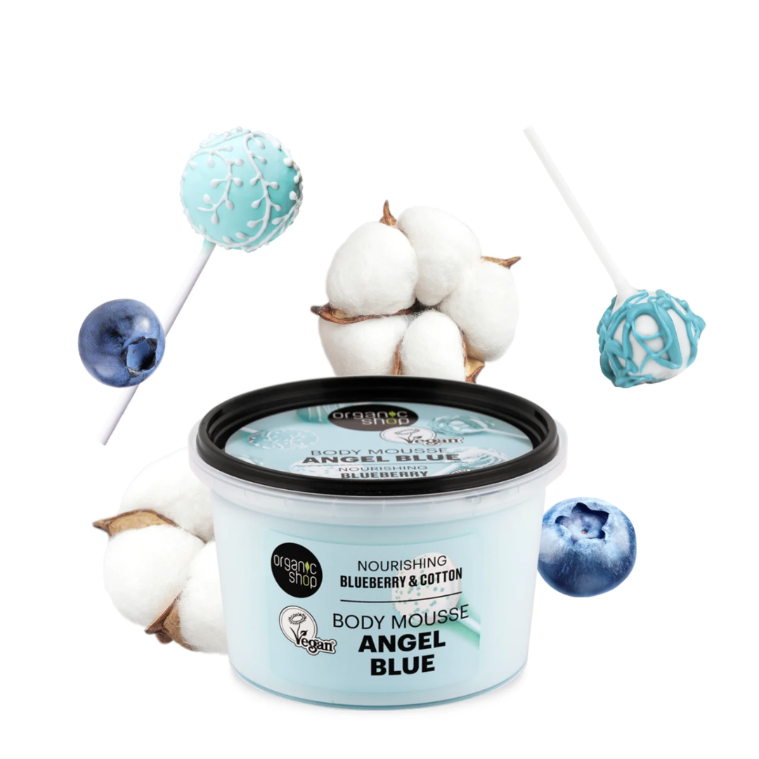 BODY MOUSSE | CREMA CORPO NUTRIENTE - mirtillo e cotone