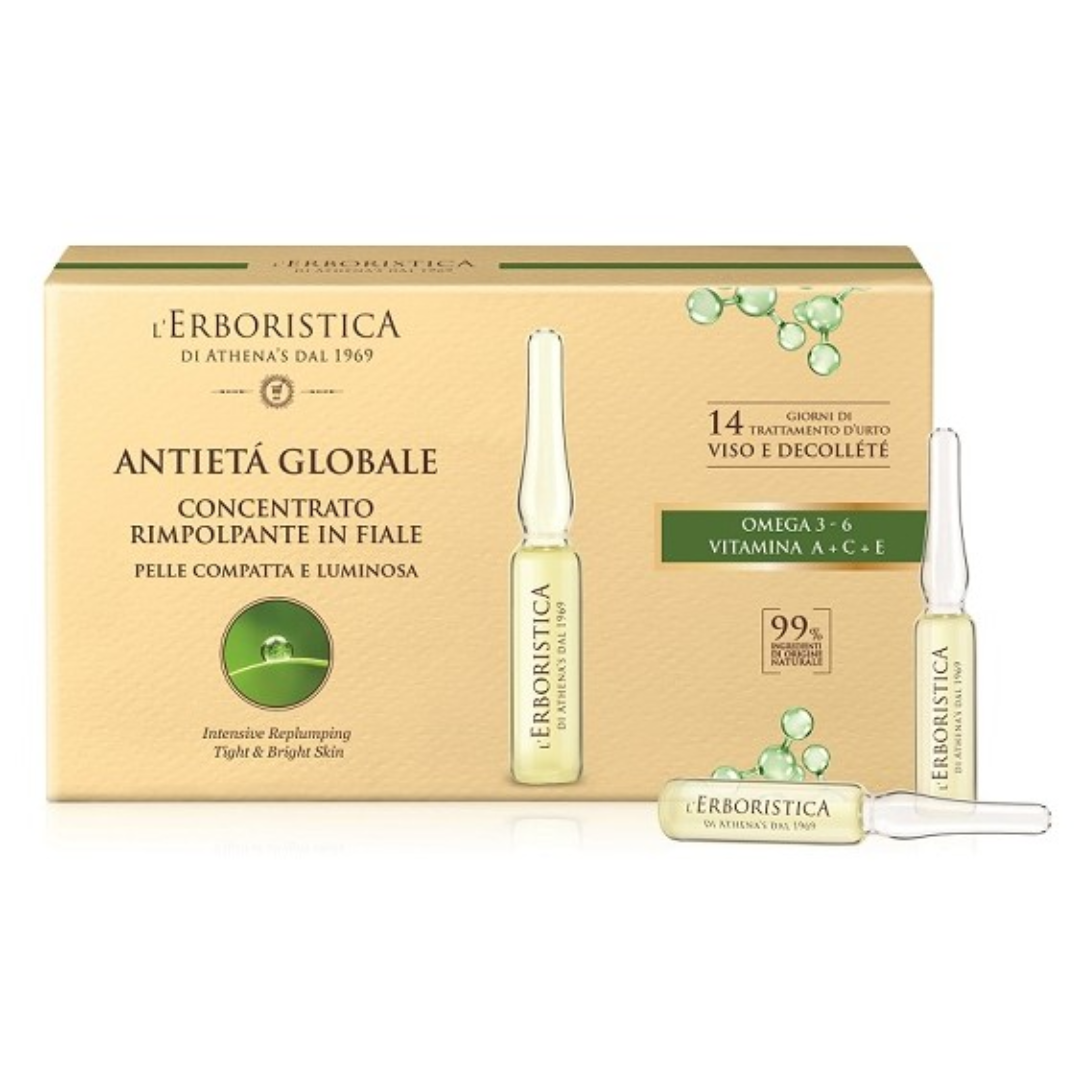 ANTIETA' GLOBALE - Trattamento Concentrato Rimpolpante viso e decolleté