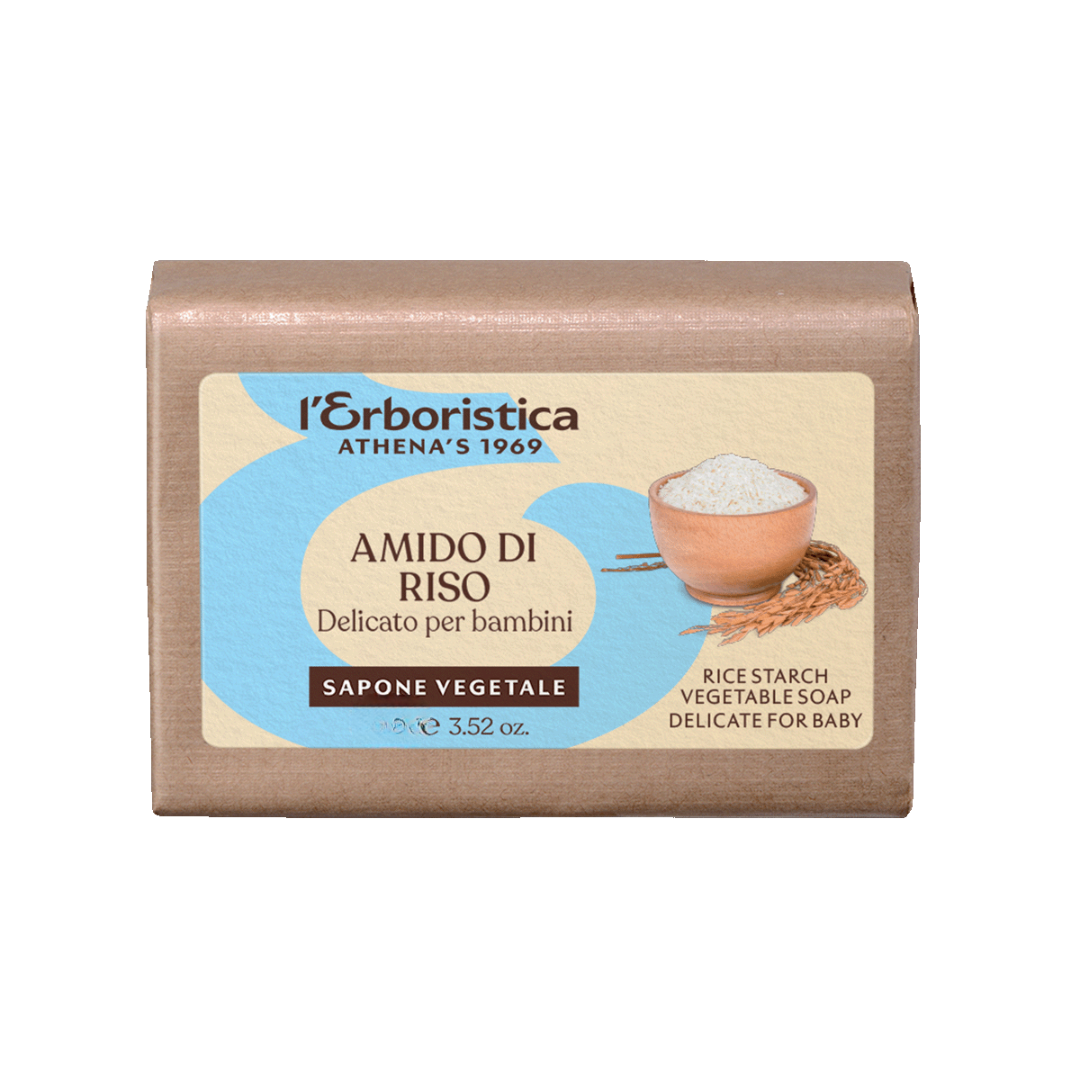 SAPONE VEGETALE - ALL’AMIDO DI RISO 100gr