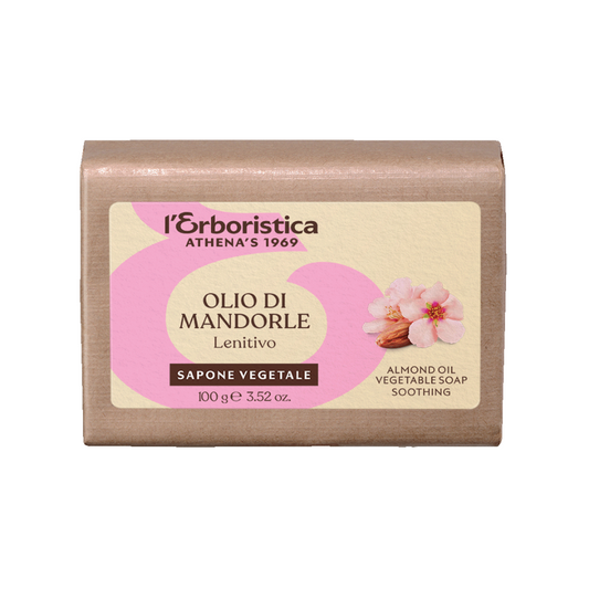 SAPONE VEGETALE - OLIO DI MANDORLE DOLCI 100gr