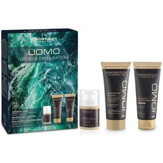 UOMO ENERGIA DELLA NATURA - Travel-Gift Set Beauty Viso-Corpo