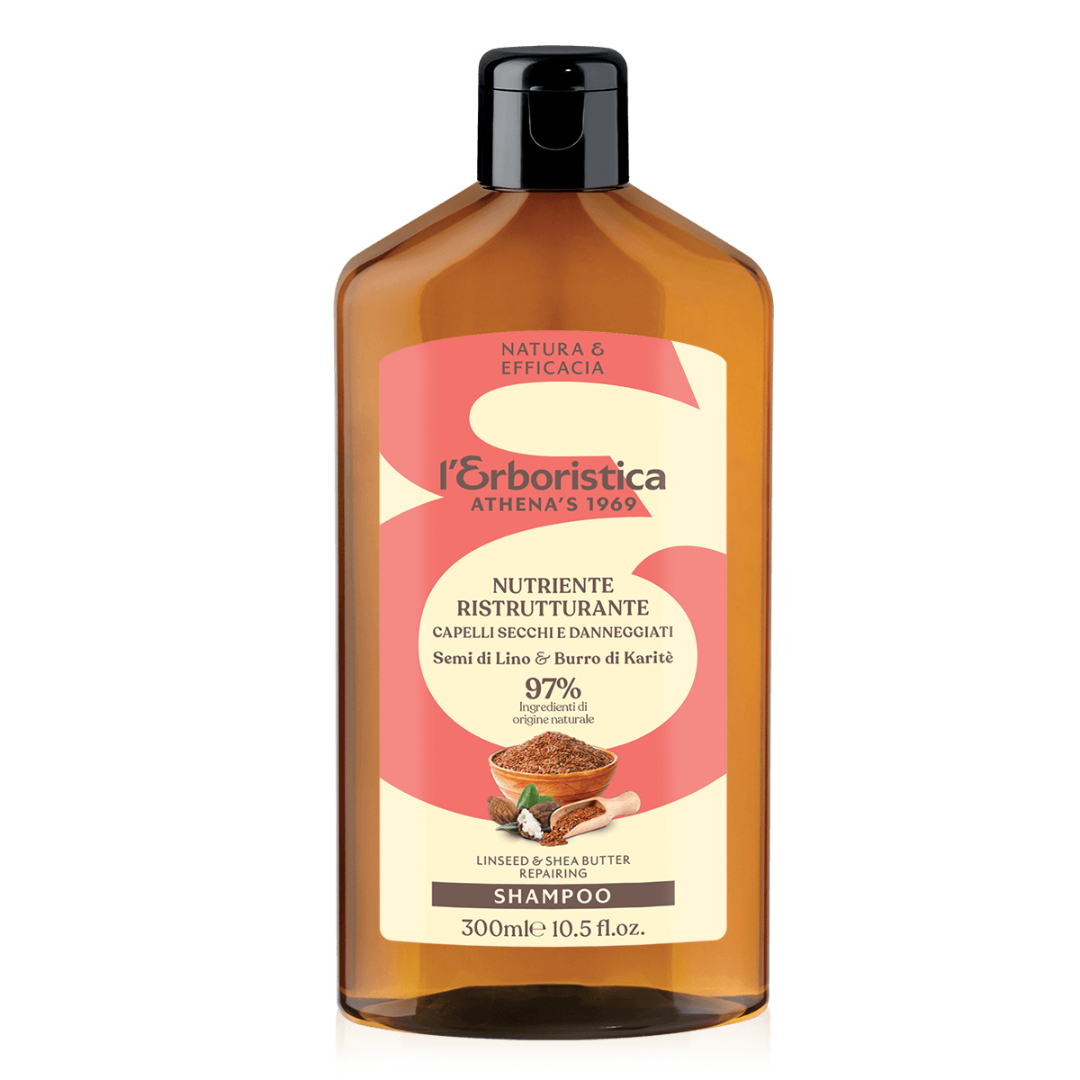 ESTRATTI BOTANICI - SHAMPOO RIPARATORE SEMI DI LINO E KARITÉ