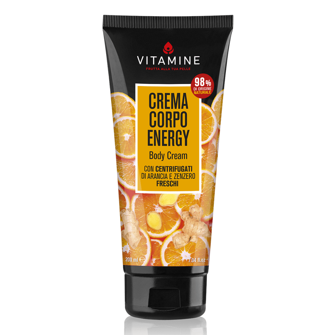 VITAMINE - CREMA CORPO ENERGY ARANCIA & ZENZERO