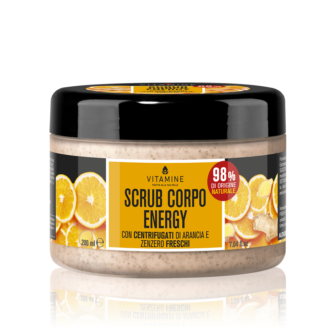 VITAMINE - SCRUB CORPO ENERGY ARANCIA & ZENZERO