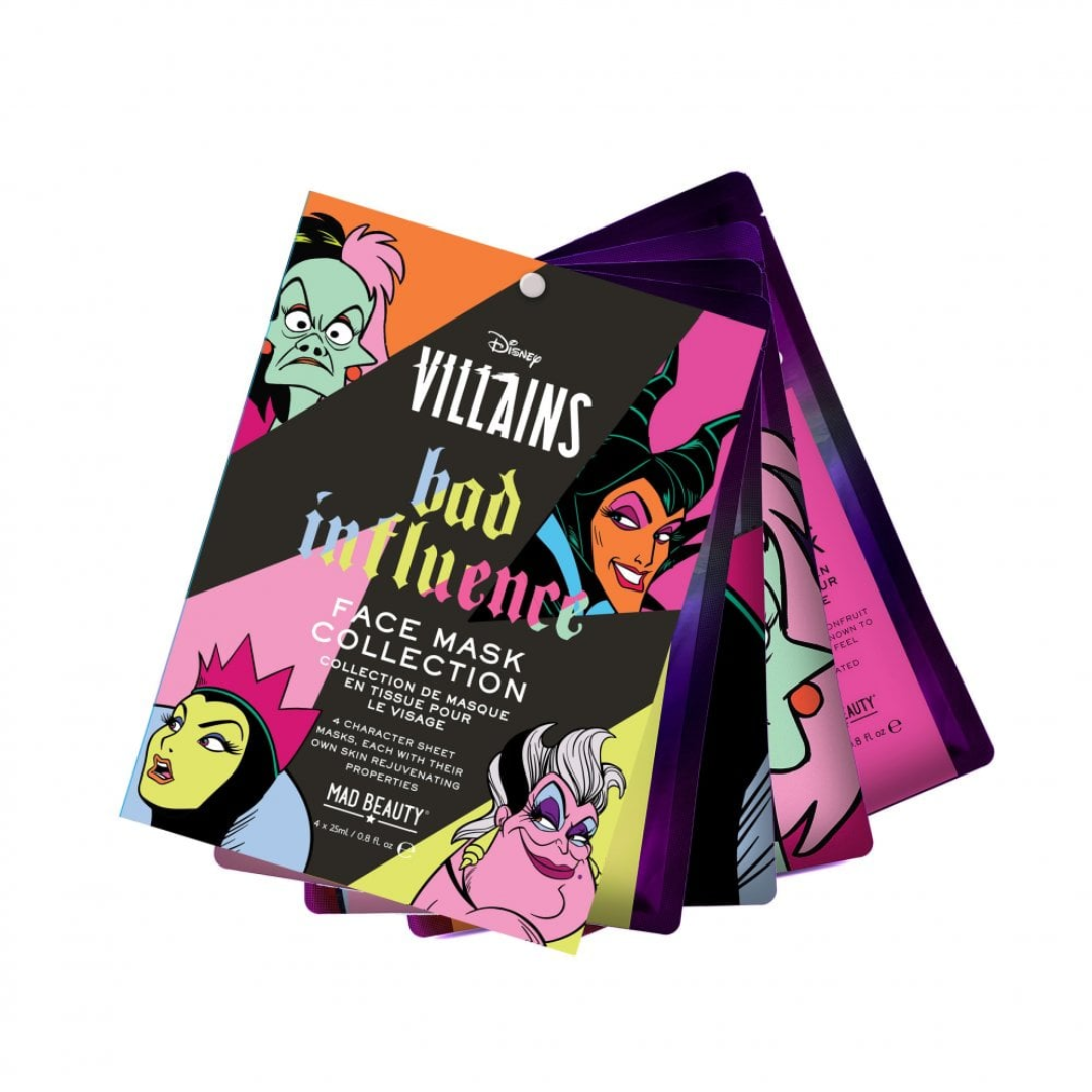 Disney - Collezione Di Maschere Per Il Viso Delle Cattive Disney Pop