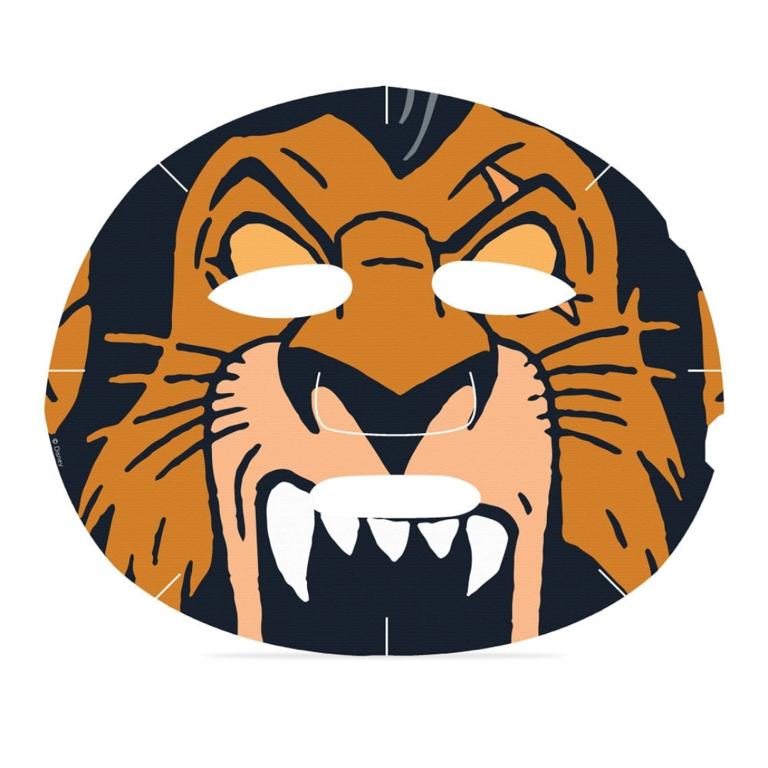 Disney - Maschera Viso In Tessuto Re Leone Scar