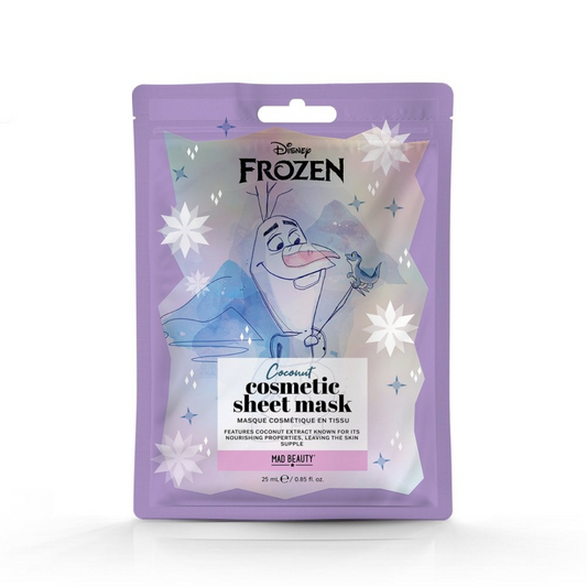 Disney - Maschera Viso In Tessuto Frozen Olaf cocco