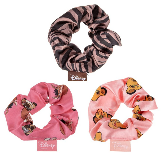 DISNEY IL RE LEONE - Set 3 Scrunchies per Capelli