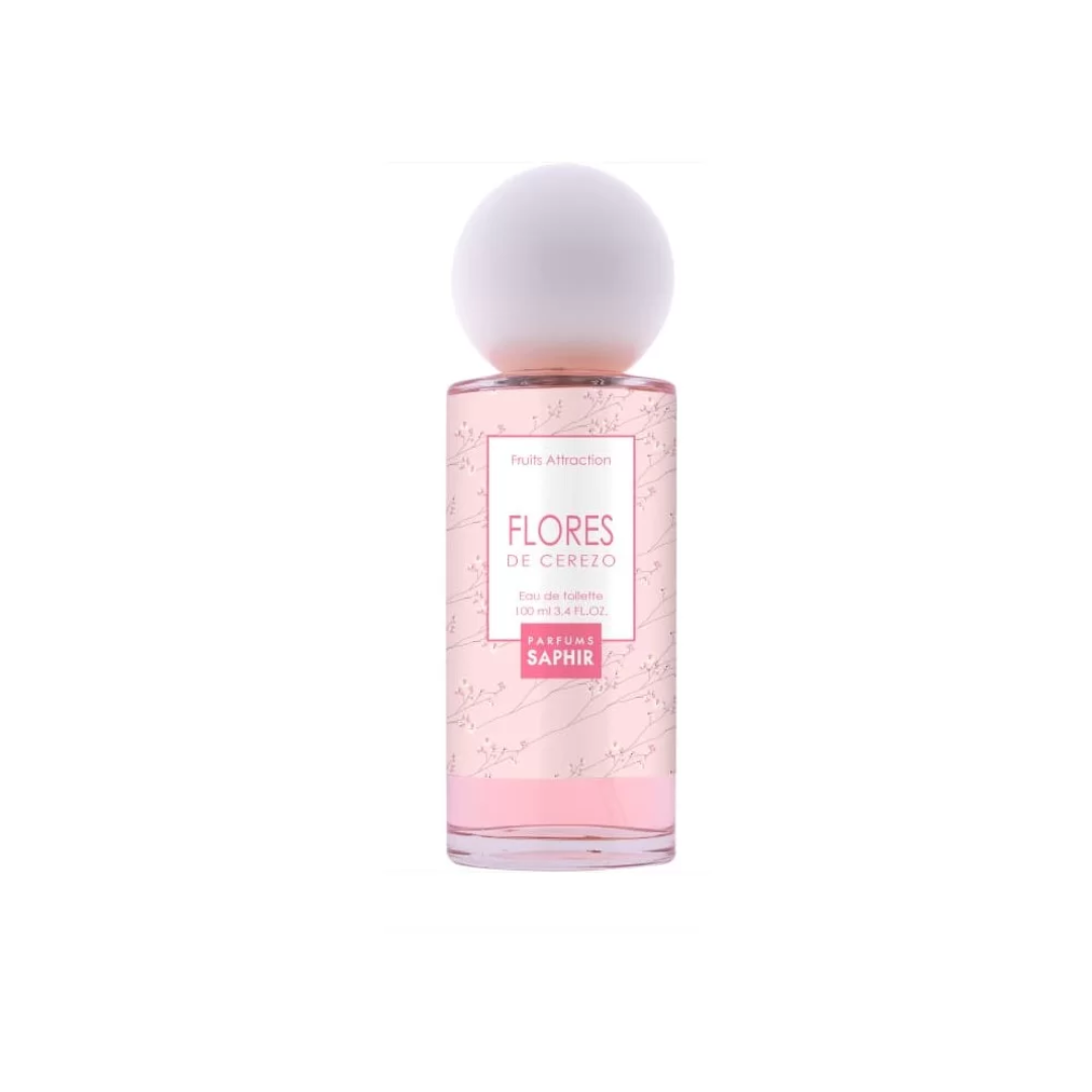 SAPHIR FRUIT ATTRACTION – Eau de Toilette 100 ml FLORES DE CEREZO