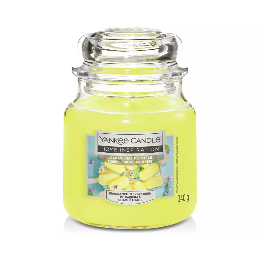 Yankee Candle - lemon-lime popsicle sorbet Giara media 340g