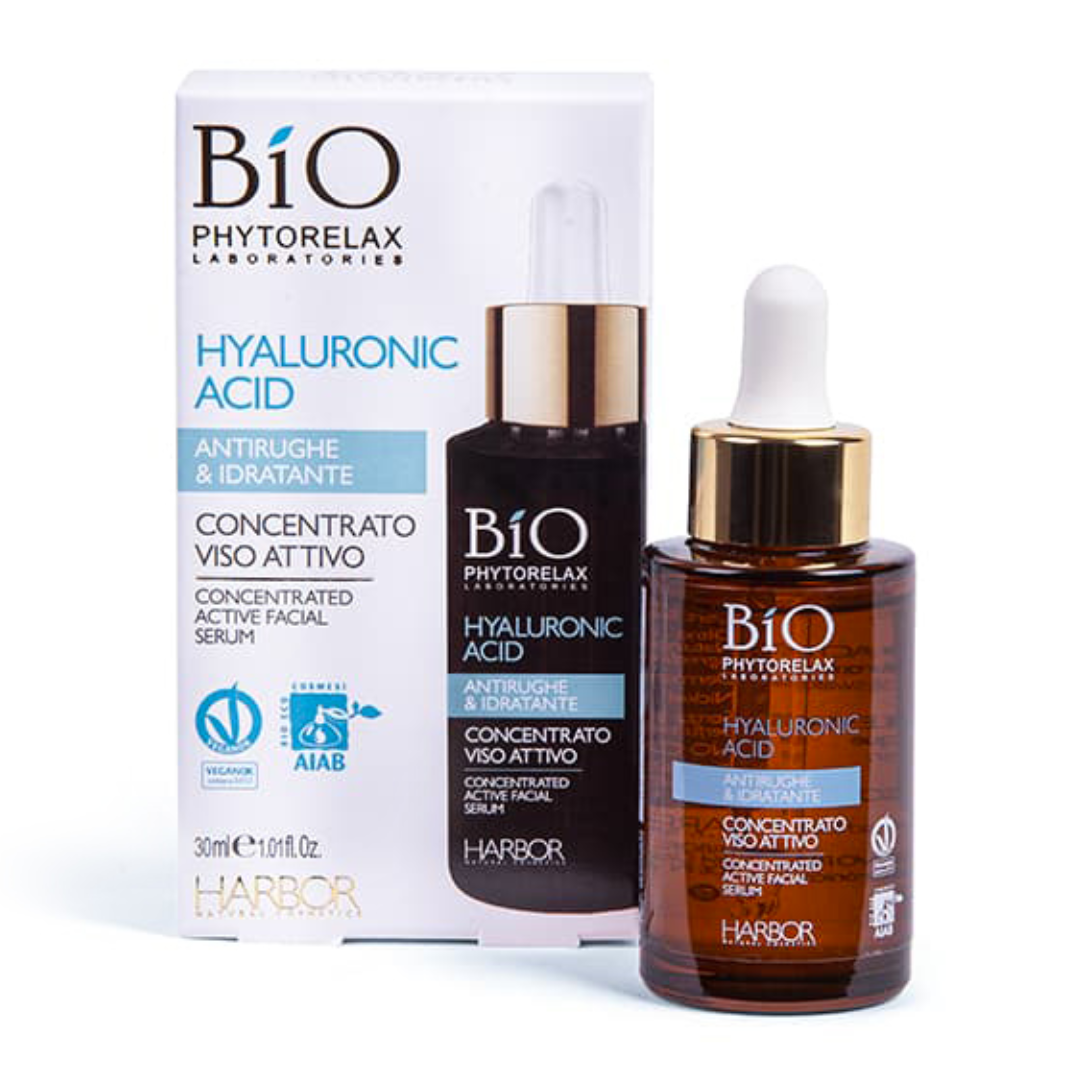 PHYTORELAX - CONCENTRATO VISO ATTIVO ANTIRUGHE & IDRATANTE HYALURONIC ACID
