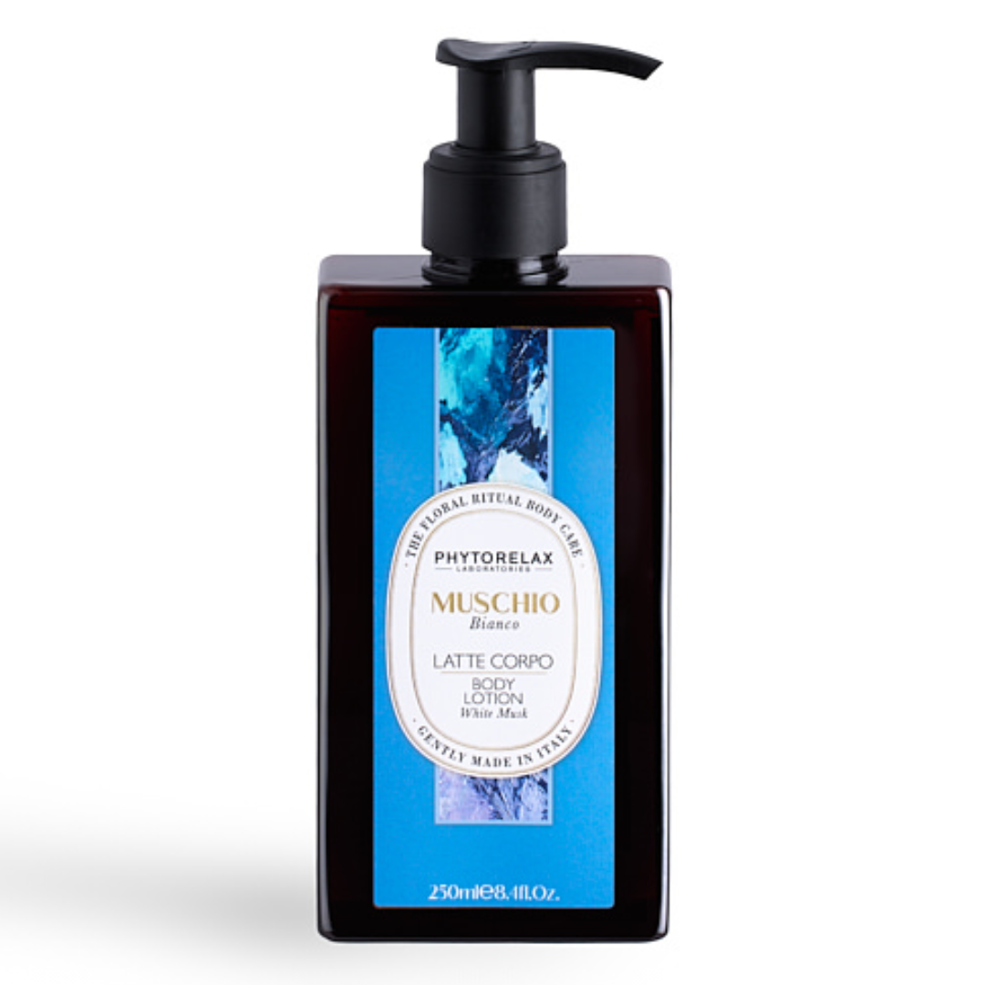 PHYTORELAX - MUSCHIO BIANCO LATTE CORPO con fragranza di Muschio Bianco