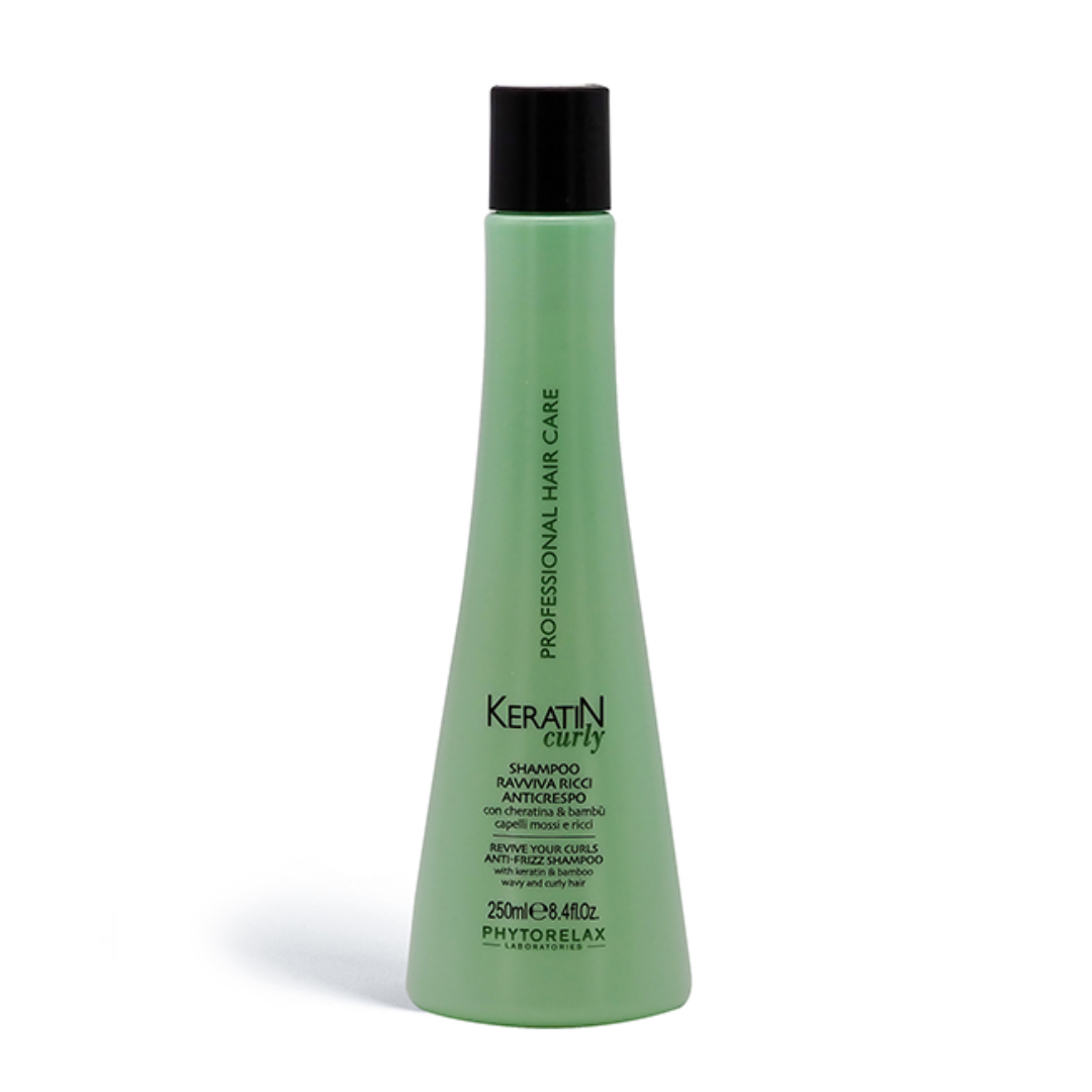 PHYTORELAX - SHAMPOO RAVVIVA RICCI ANTICRESPO con cheratina & bambù Capelli mossi e ricci