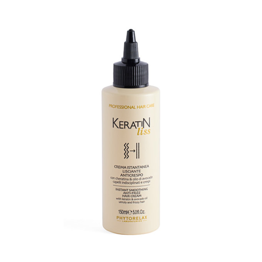 PHYTORELAX -CREMA ISTANTANEA LISCIANTE ANTICRESPO con cheratina & olio di avocado