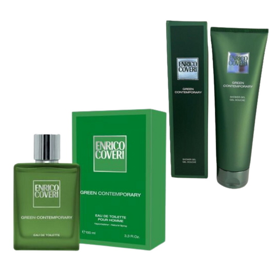 ENRICO COVERI - Contemporary GREEN edt 100 ml + OMAGGIO Bagnoschiuma 300ml
