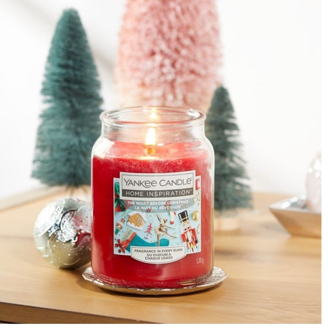 Yankee Candle WINTER -NIGHT BEFORE CHRISTMAS Giara grande 538g