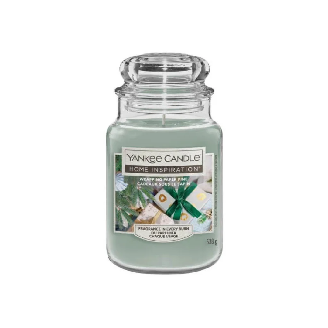 Yankee Candle WINTER - Wrapping Paper Pino Giara grande 538g