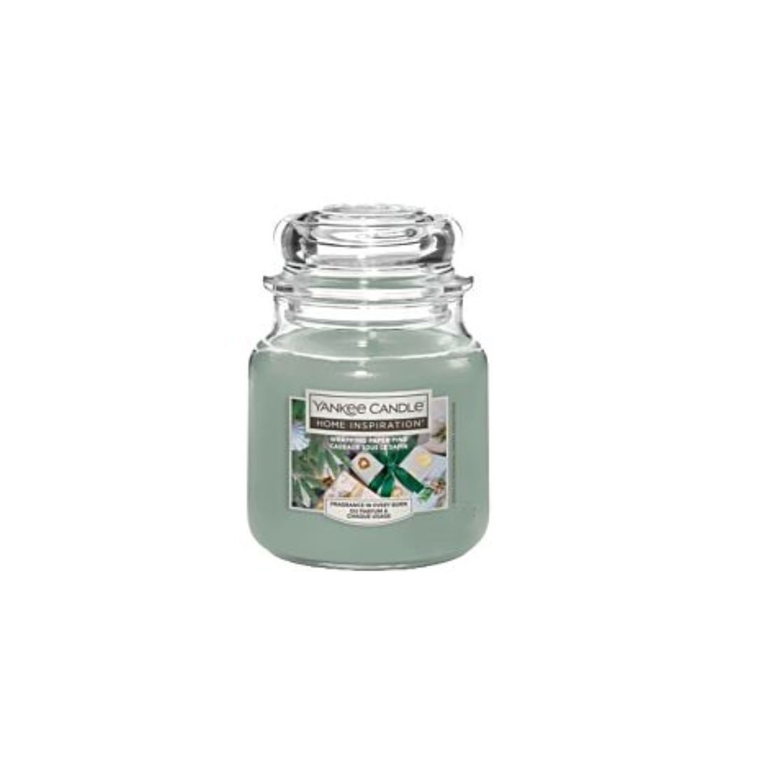 Yankee Candle - WRAPPING PAPER PINE Giara piccola 104g