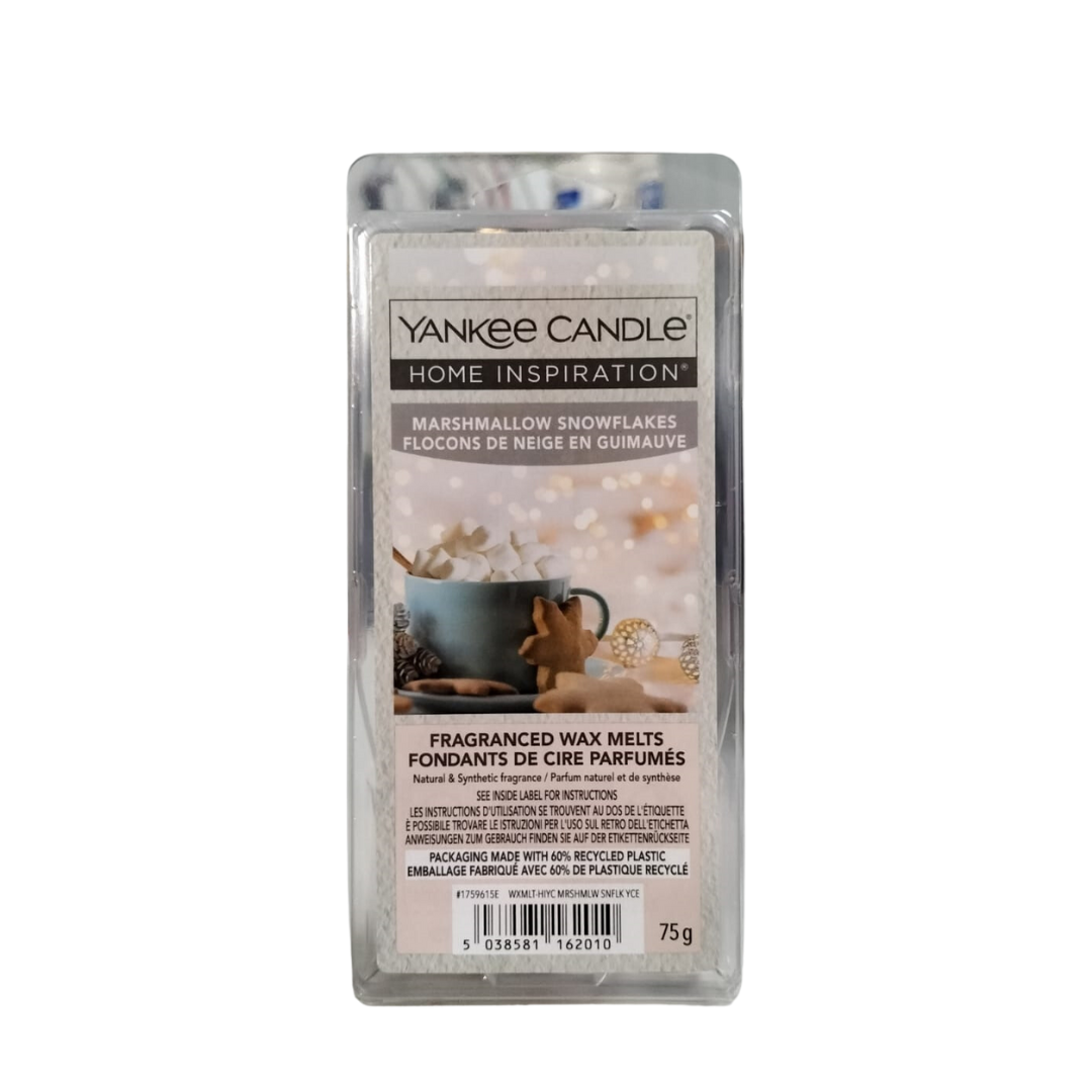 Yankee Candle - MARSHMALLOW SNOWFLAKER cera 75gr