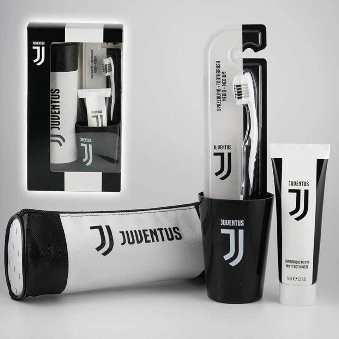 JUVENTUS - KIT IGIENE ORALE CON ASTUCCIO