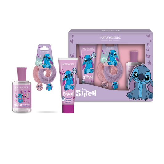 NATURA VERDE  -Stich Eau de toilette -elastico-bagnoschiuma