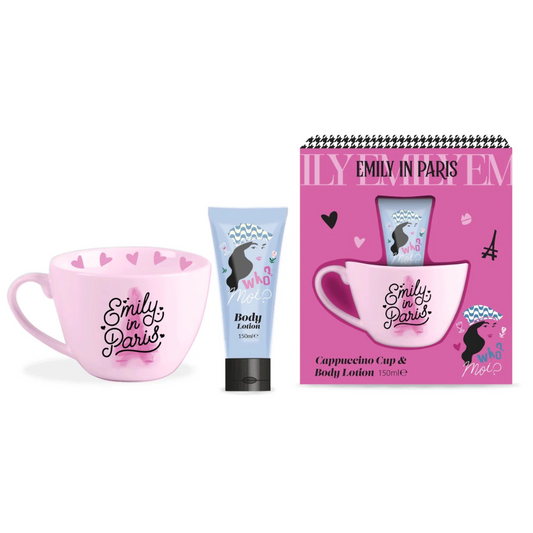 Emily Cofanetto Regalo Tazza Cappuccino E Latte Corpo 150 ML
