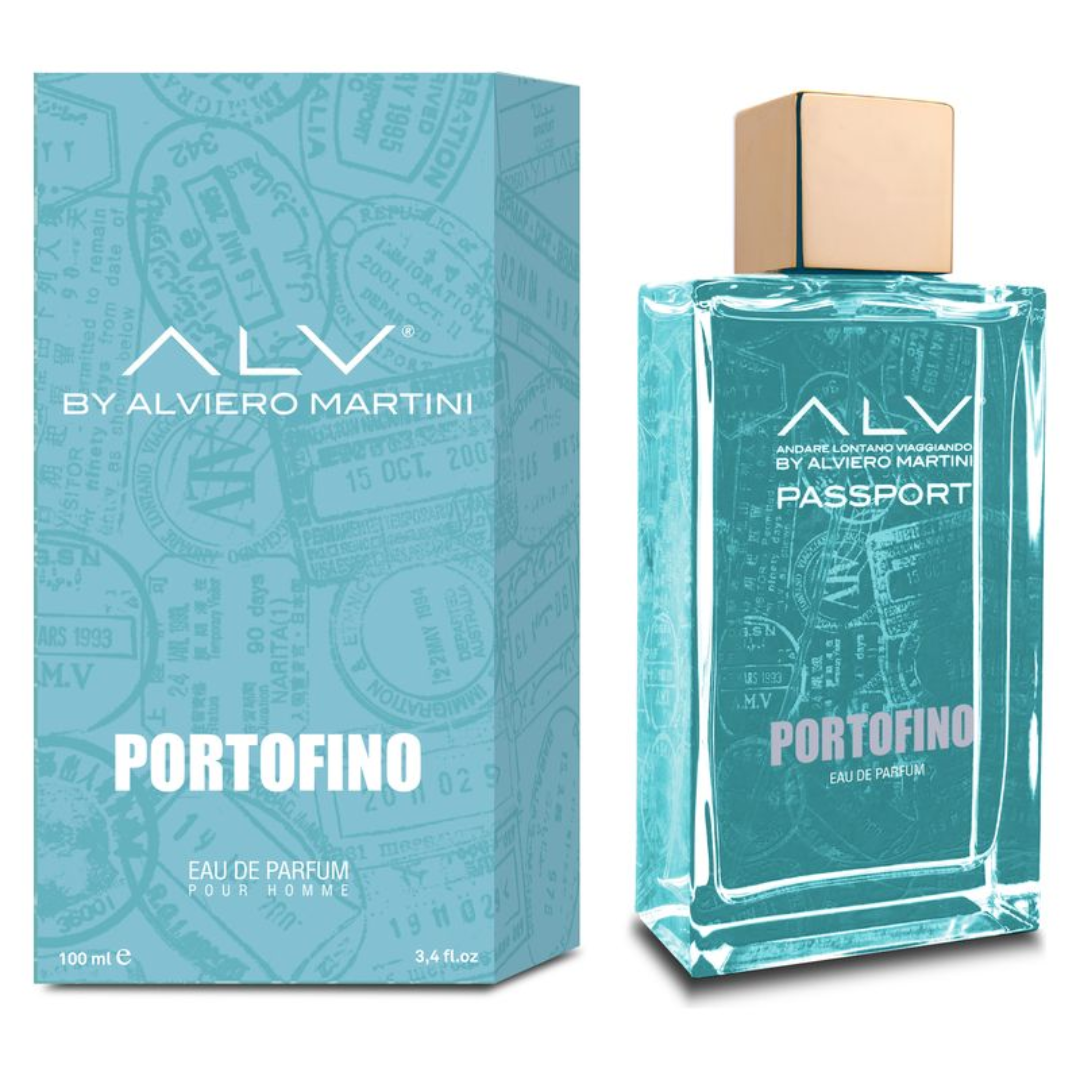ALVIERO MARTINI -PASSPORT PORTOFINO EAU DE PARFUM POUR HOMME 100ML