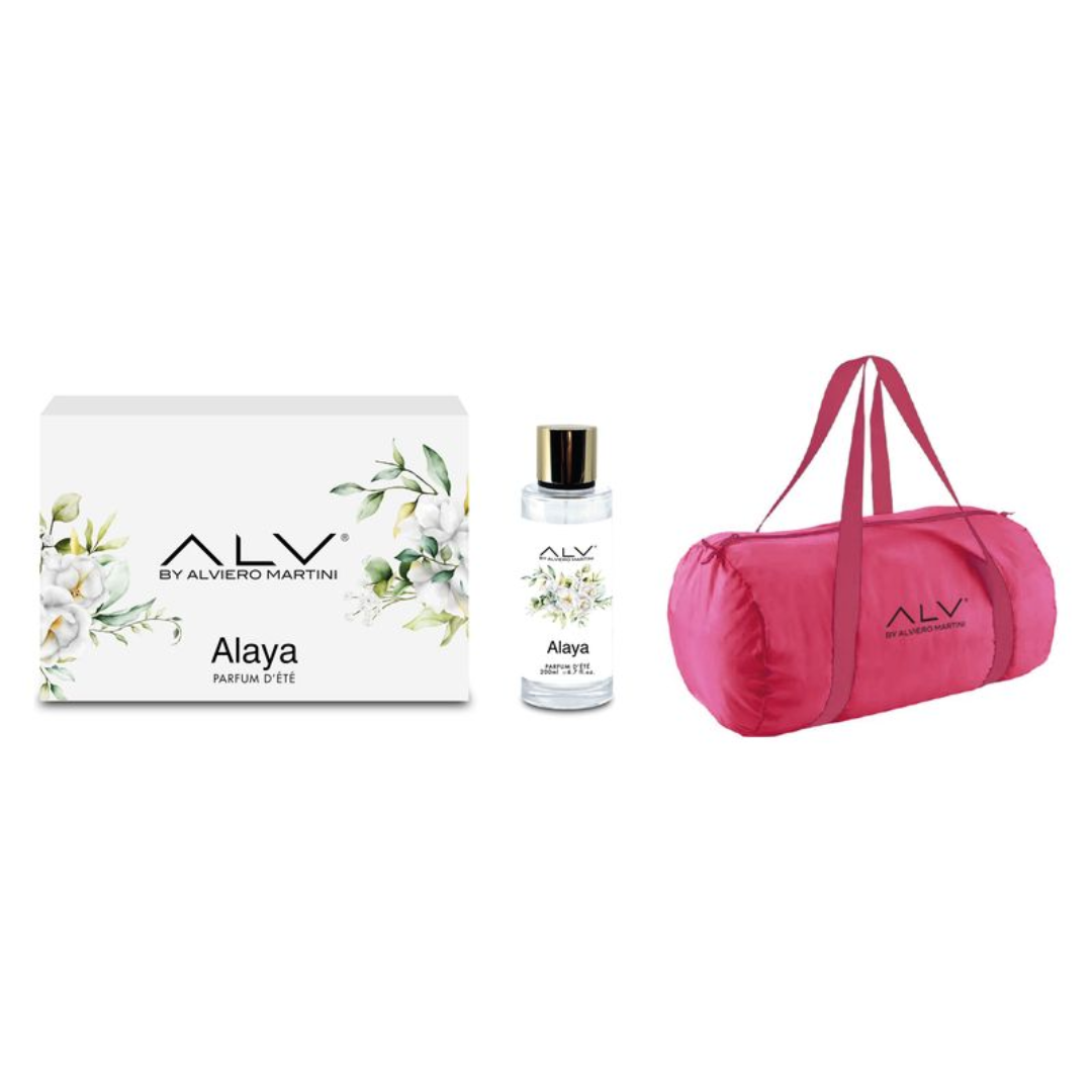 COFANETTO -ALAYA PARFUM D'ÉTÉ SPRAY DA 200 ML + BORSONE