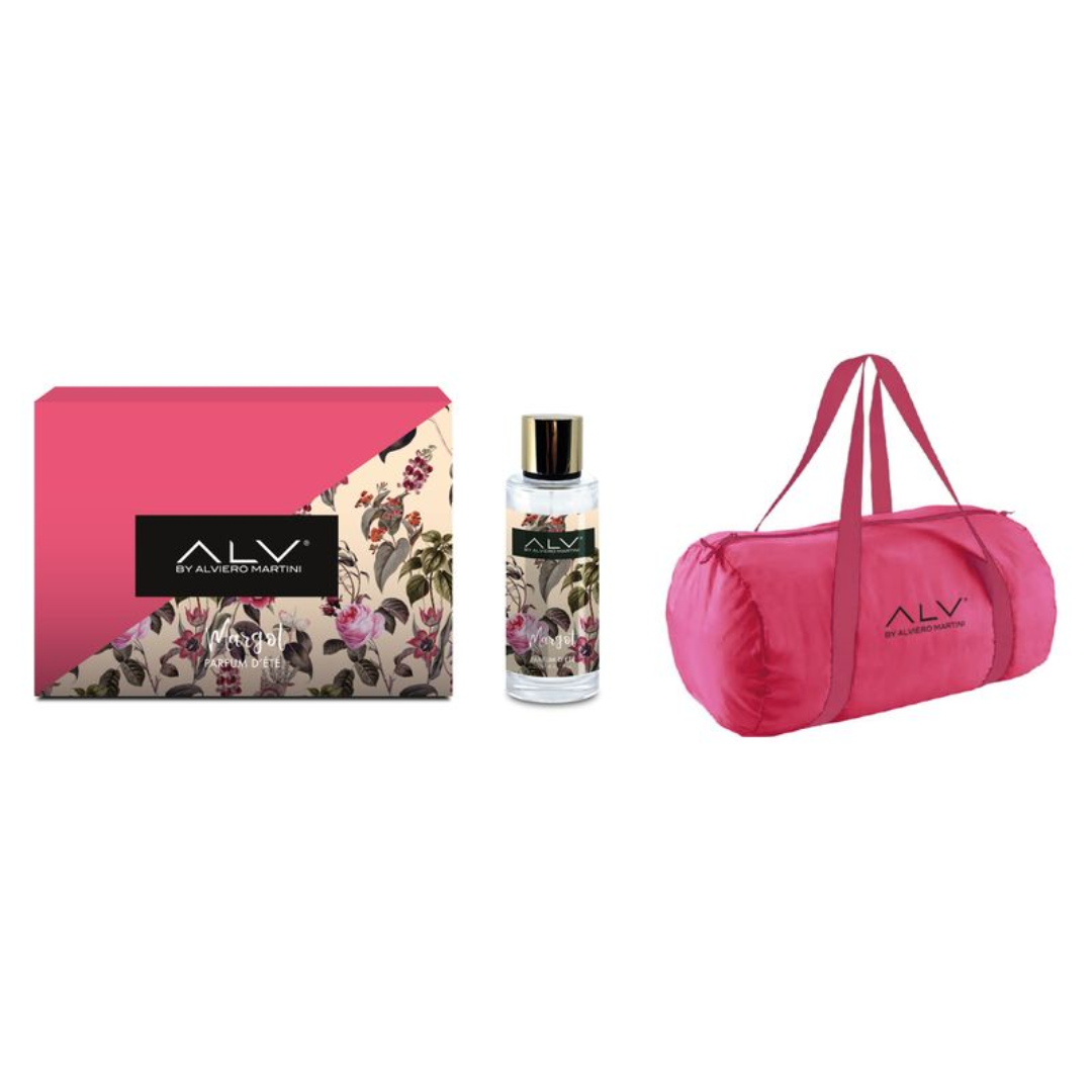 COFANETTO -MARGOT PARFUM D'ÉTÉ SPRAY DA 200 ML + BORSONE