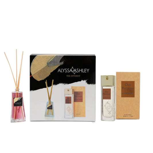 ALYSSA ASHLEY - Oud Patchouli | Set EDP 50ml +  Profumatore Ambiente 50ml