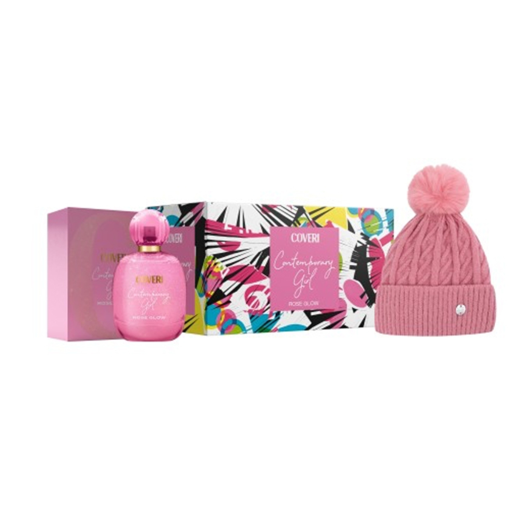 ENRICO COVERI - Contemporary Girl Rose glow Eau de Parfum 100ml + Cappellino