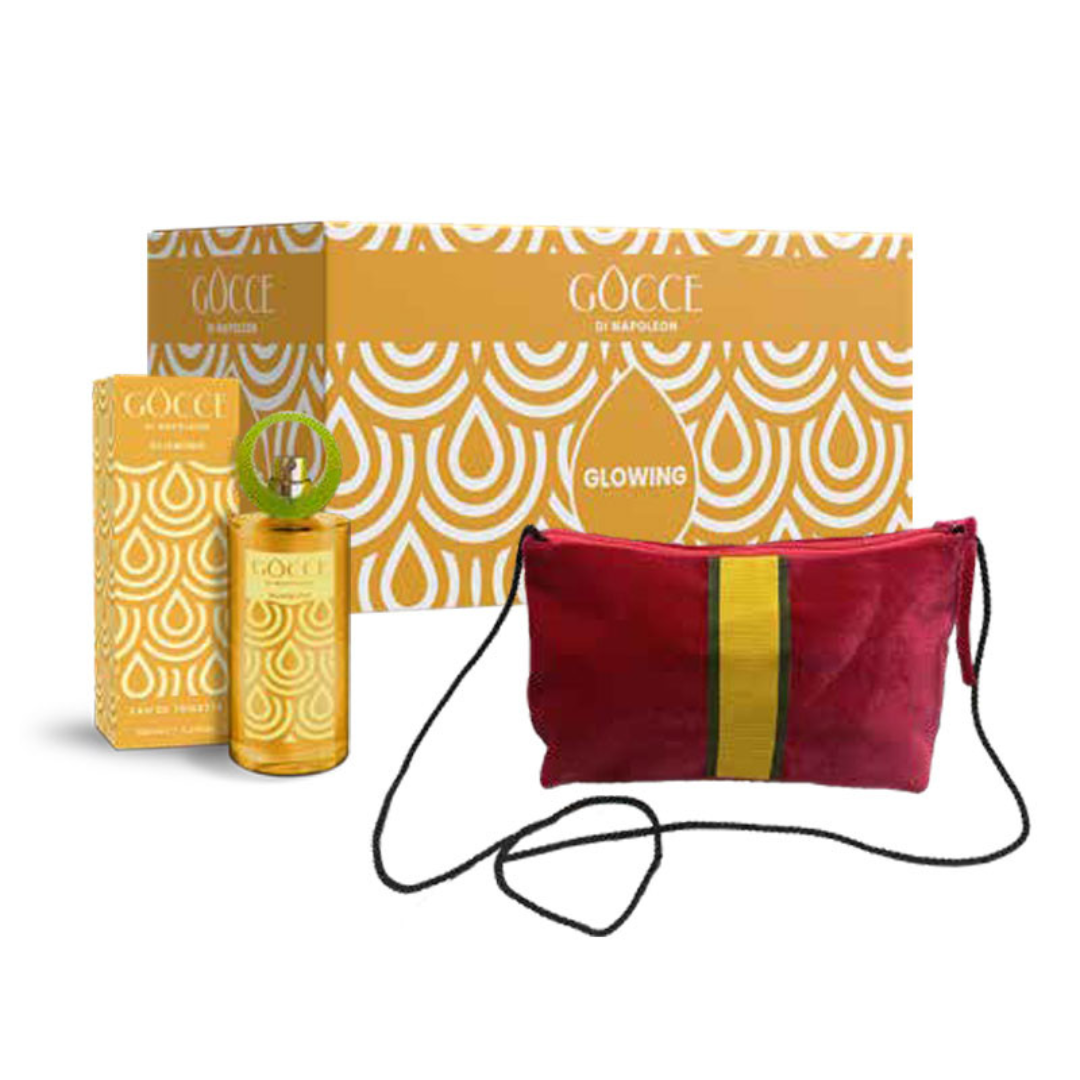 GOCCE DI NAPOLEON GLOWING - Cofanetto EDT 100ml + Pochette Tracolla
