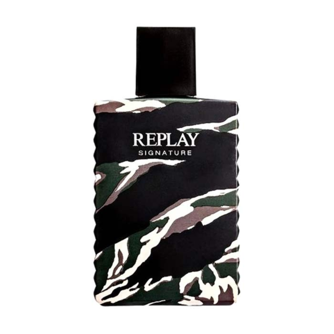 REPLAY SIGNATURE - Set Regalo Uomo EDT 100ml + Pochette