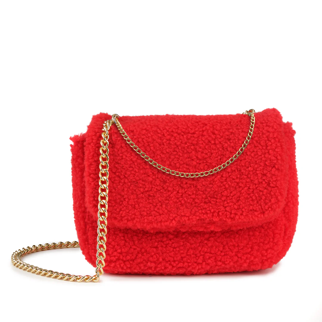 EMANUELA BIFFOLI -Emibag teddy rossa