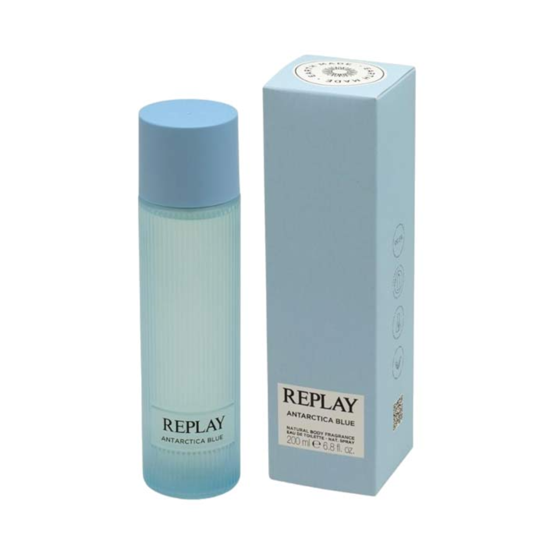 REPLAY - Earth Made Antartide Blu Edt 200ml