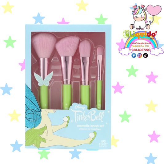Disney Set di pennelli per cosmetici Tinks Pixie Perfection