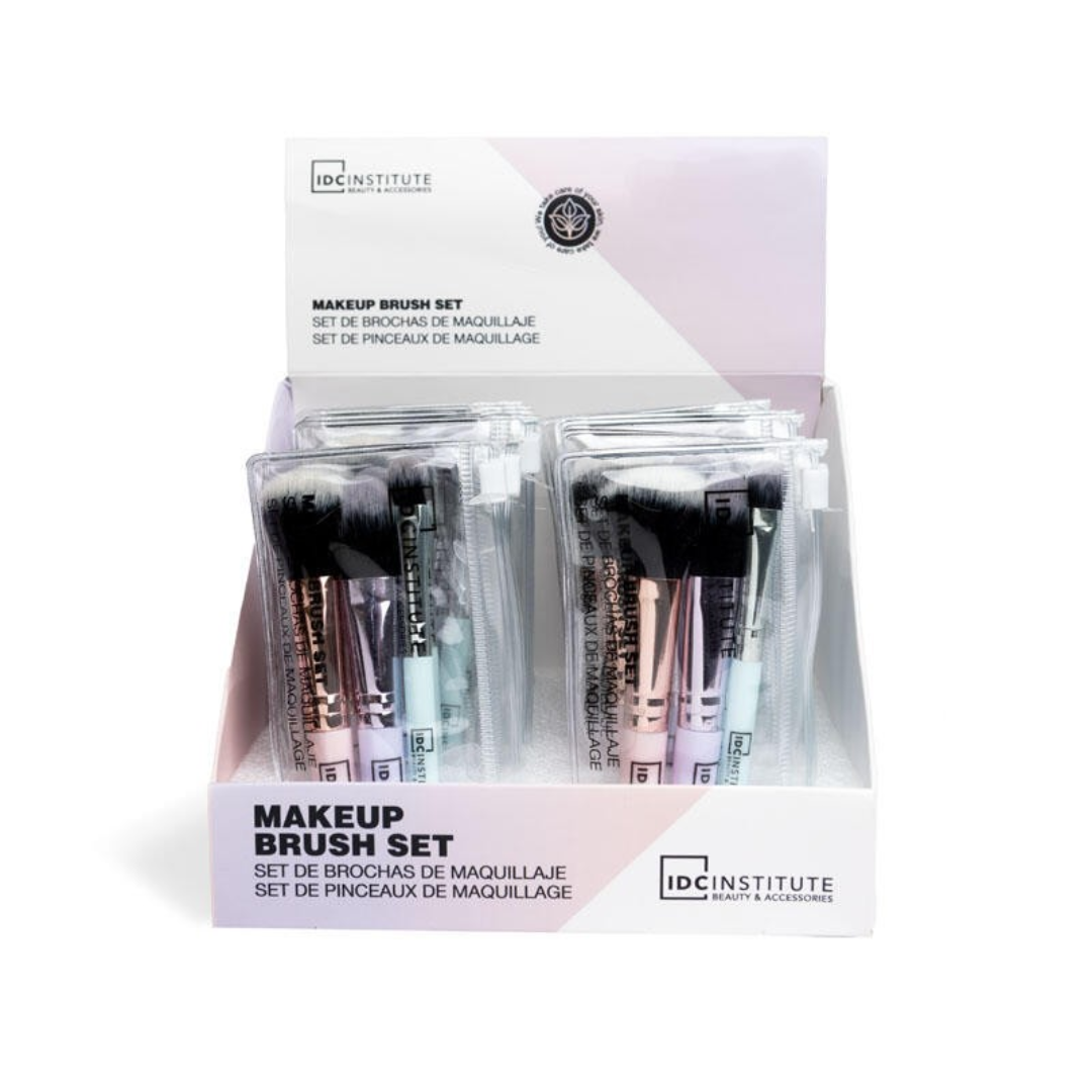 IDC Institute Beauty Set: Set di 3 pennelli per il trucco