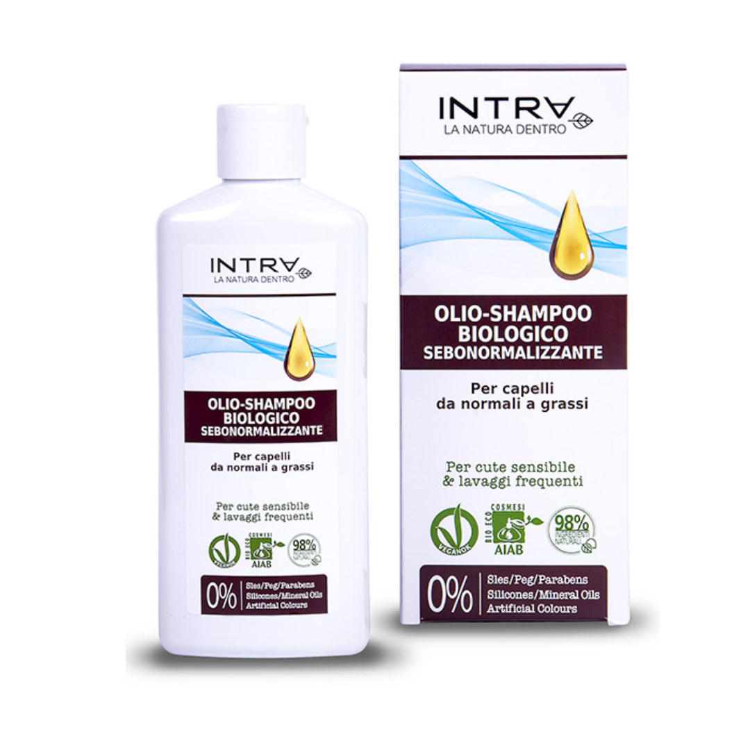 INTRA - OLIO-SHAMPOO BIOLOGICO SEBONORMALIZZANTE