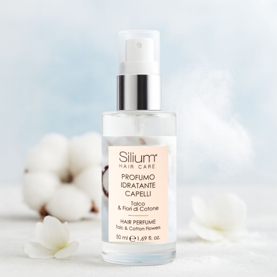 SILIUM PROFUMO IDRATANTE CAPELLI - Talco & Fiori di Cotone 50ml