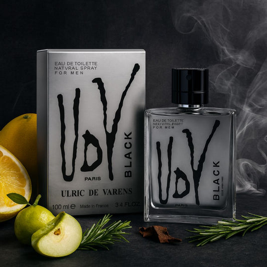 URLIC DE VARENS Paris | BLACK - Eau de Toilette Uomo 100 ml