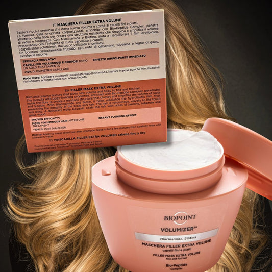 BIPOINT VOLUMIZER – Maschera Capelli Filler ExtraVolume 200 ml
