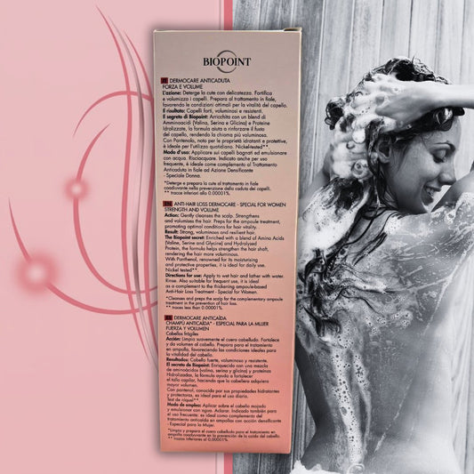 BIPOINT DERMOCARE ANTICADUTA DONNA – Shampoo Fortificante 200ml